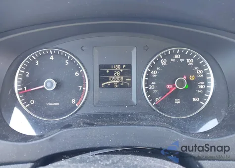 2012 Volkswagen Jetta 2.5L Se из США, поврежденный, VIN 3VWDP7AJ7CM068856